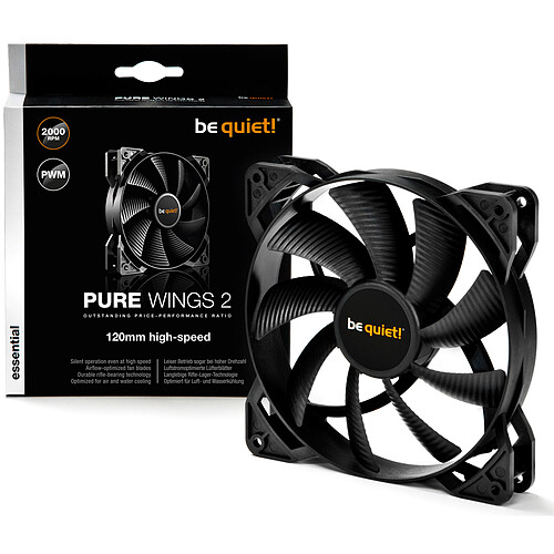 be quiet! Pure Wings 2 120mm PWM High-Speed (x 3) pas cher