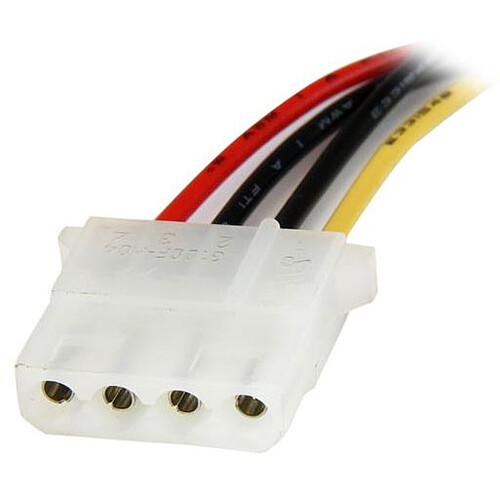 StarTech.com Câble adaptateur d'alimentation SATA vers Molex (LP4) - F/M - 30 cm pas cher