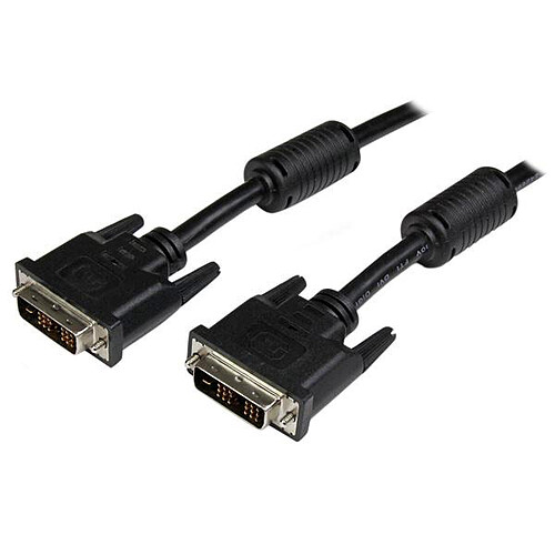 StarTech.com Câble DVI-D Single Link 1920x1200 - M/M - 5 m pas cher