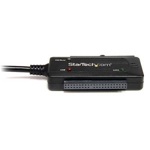 StarTech.com Câble adaptateur/Convertisseur USB 2.0 vers disque dur SATA/IDE de 2,5/3,5" - Noir pas cher