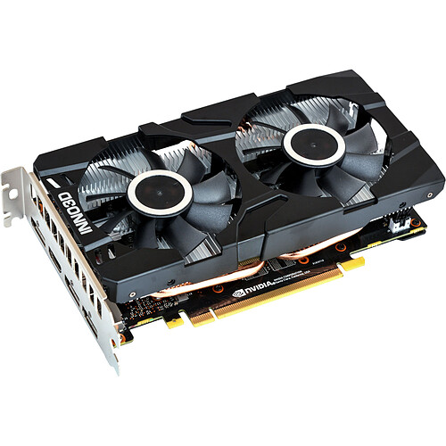 INNO3D GeForce GTX 1660 Ti  TWIN X2 (N166T2-06D6-1710VA15) pas cher