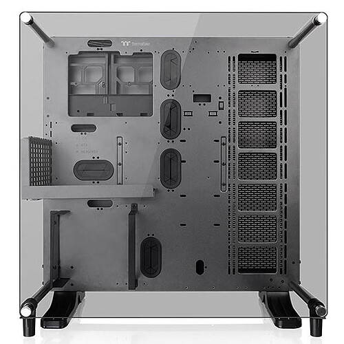 Thermaltake Core P5 Tempered Glass Ti Edition - Space Grey pas cher
