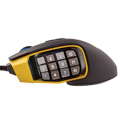 Corsair Gaming Scimitar Pro RGB (jaune) pas cher