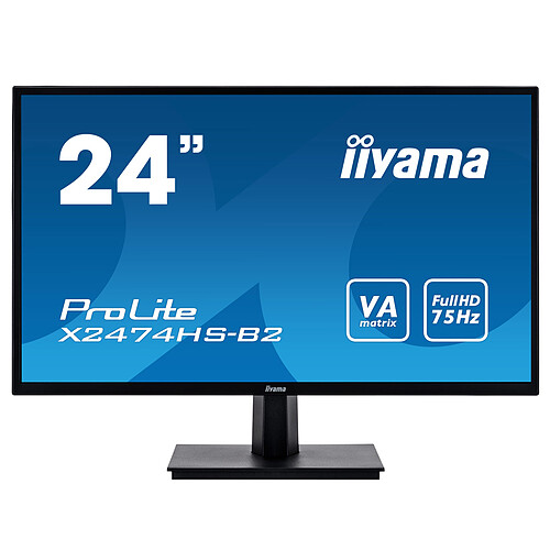 iiyama 23.6" LED - ProLite X2474HS-B2 pas cher