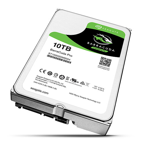 Seagate BarraCuda Pro 10 To (ST10000DM0004) pas cher