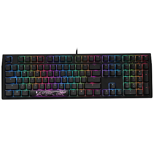 Ducky Channel Shine 7 Blackout (Cherry MX RGB Red) pas cher