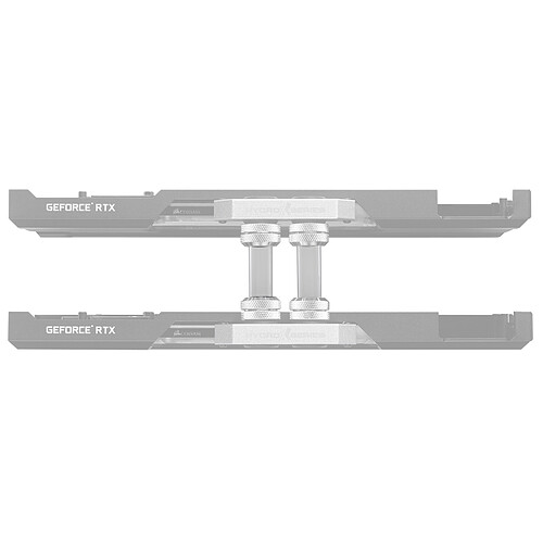 Corsair Hydro X Series XT Tuyau rigide SLI/CrossFire - Transparent (x 6) pas cher