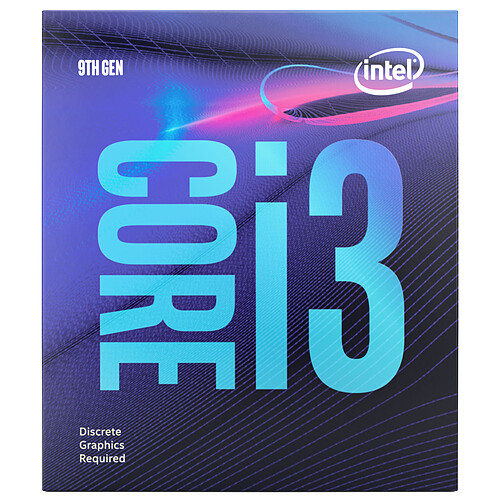 Intel Core i3-9100F (3.6 GHz / 4.2 GHz) pas cher