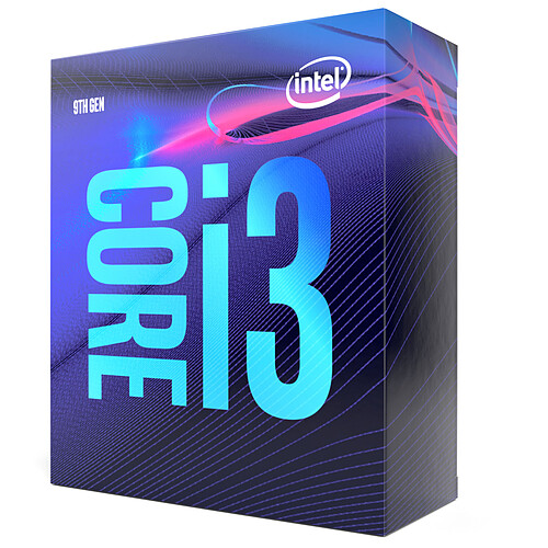 Intel Core i3-9100 (3.6 GHz / 4.2 GHz) pas cher