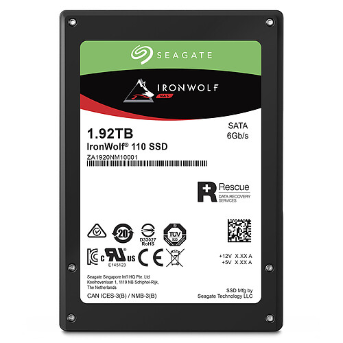 Seagate SSD IronWolf 110 1.92 To pas cher