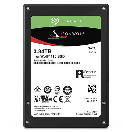 Seagate SSD IronWolf 110 3.84 To pas cher