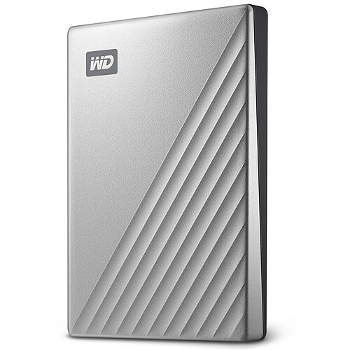 WD My Passport Ultra for Mac 2 To Argent (USB 3.0/USB-C) pas cher