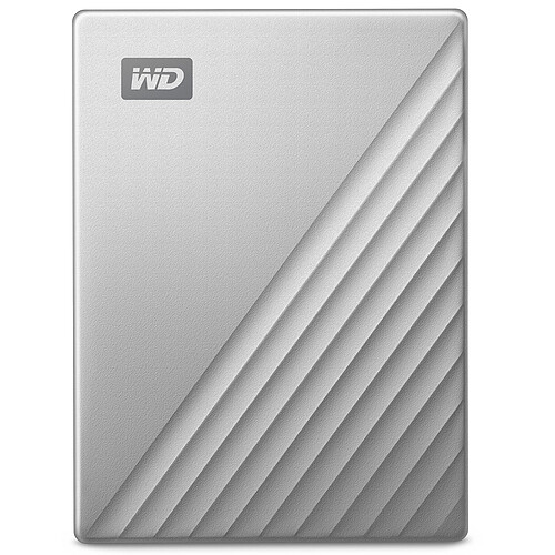 WD My Passport Ultra for Mac 4 To Argent (USB 3.0/USB-C) pas cher