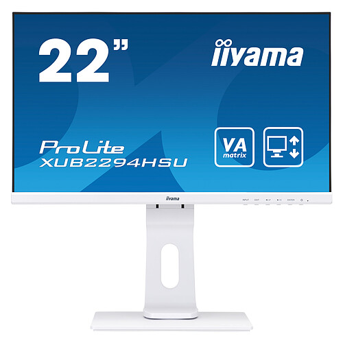 iiyama 21.5" LED - ProLite XUB2294HSU-W1 pas cher