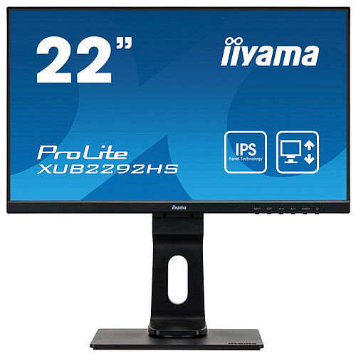iiyama 21.5" LED - ProLite XUB2292HS-B1 pas cher