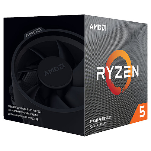 AMD Ryzen 5 3600X Wraith Spire (3.8 GHz / 4.4 GHz) pas cher