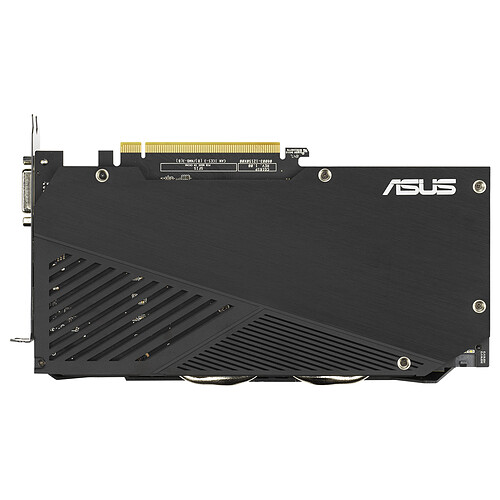 ASUS GeForce GTX 1660 Ti DUAL-GTX1660TI-O6G-EVO pas cher