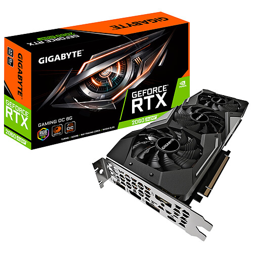 Gigabyte GeForce RTX 2060 SUPER GAMING OC 8G pas cher