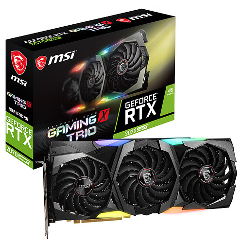 MSI GeForce RTX 2070 SUPER GAMING X TRIO pas cher