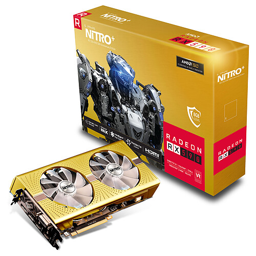 Sapphire NITRO+ Radeon RX 590 8G AMD 50 Gold Edition pas cher