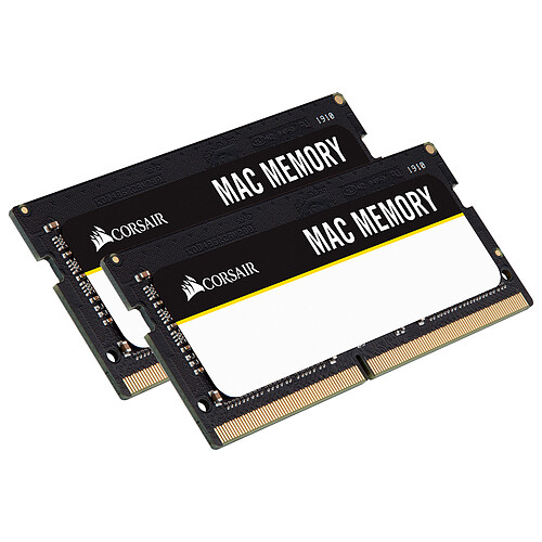 Corsair Mac Memory SO-DIMM 16 Go (2x 8 Go) DDR4 2666 MHz CL18 pas cher