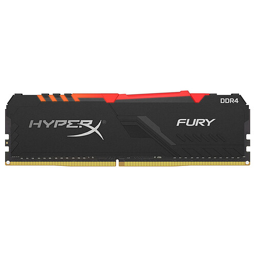 HyperX Fury RGB 64 Go (4x 16 Go) DDR4 3000 MHz CL15 pas cher