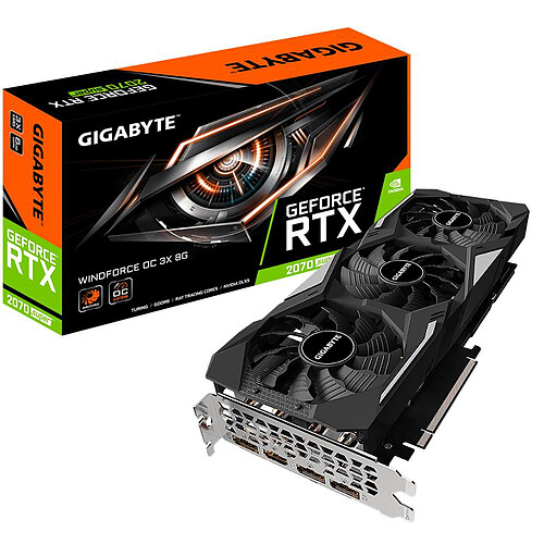 Gigabyte GeForce RTX 2070 SUPER WINDFORCE OC 3X 8G pas cher