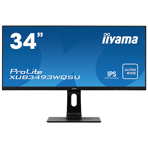 iiyama 34" LED - ProLite XUB3493WQSU-B1 pas cher