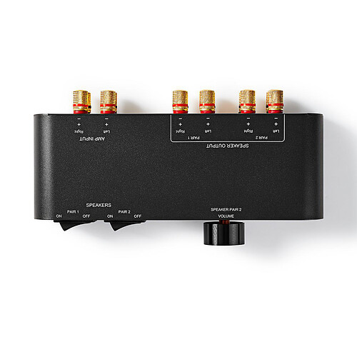 Nedis Speaker Control Box 2 voies avec contrôle du volume pas cher
