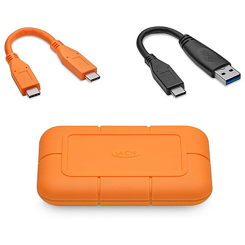LaCie Rugged USB-C SSD 1 To pas cher