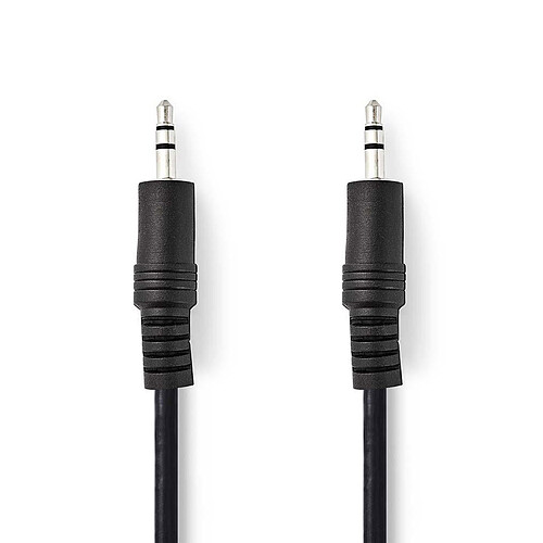 Nedis câble audio stéréo jack 3.5 mm (3 mètres) pas cher