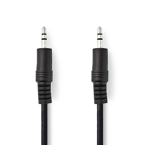 Nedis câble audio stéréo jack 3.5 mm (0.5 mètres) pas cher