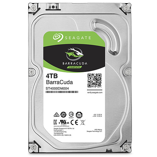 Seagate BarraCuda 4 To (ST4000DM004) pas cher