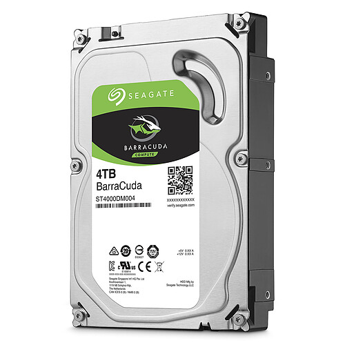 Seagate BarraCuda 4 To (ST4000DM004) pas cher