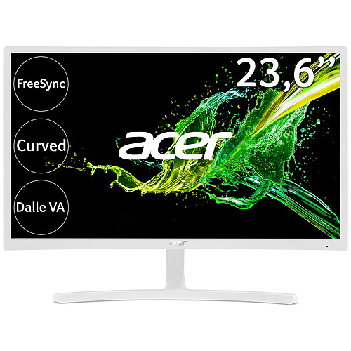 Acer 23.6" LED - ED242QR pas cher