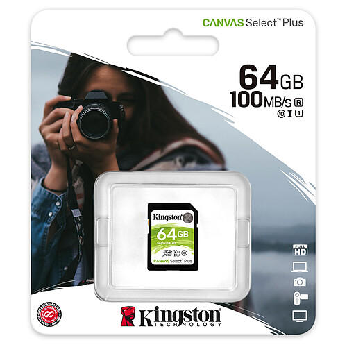 Kingston Canvas Select Plus SDS2/64GB pas cher