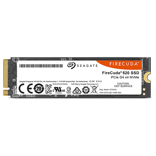 Seagate SSD FireCuda 520 2 To pas cher