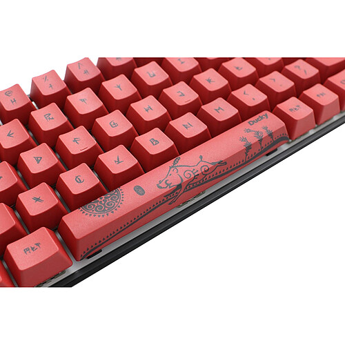 Ducky Channel 2019 Year of the Pig (Cherry MX RGB Silent Red) pas cher