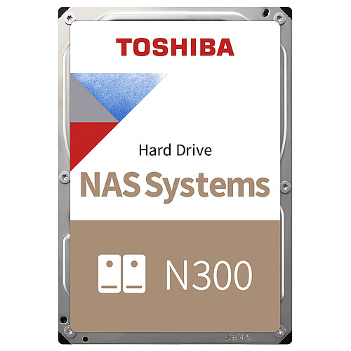 Toshiba N300 8 To (HDWG180EZSTAU) pas cher