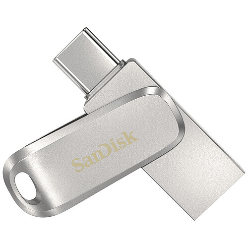 SanDisk Ultra Dual Drive Luxe USB-C 128 Go pas cher