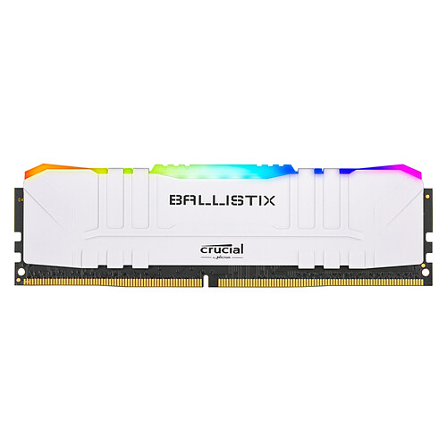 Ballistix White RGB DDR4 16 Go (2 x 8 Go) 3000 MHz CL15 pas cher