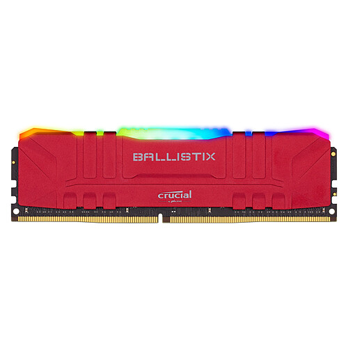 Ballistix Red RGB DDR4 16 Go (2 x 8 Go) 3000 MHz CL15 pas cher