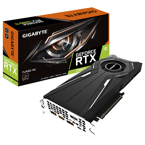 Gigabyte GeForce RTX 2080 Ti TURBO 11G (rev. 2.0) pas cher