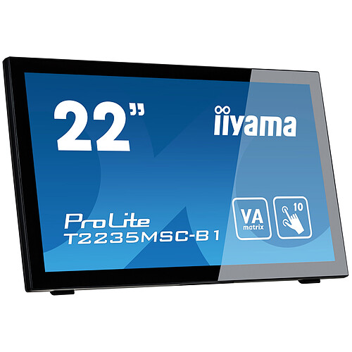 iiyama 21.5" LED Tactile - ProLite T2235MSC-B1 pas cher