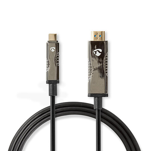Nedis Câble USB-C vers HDMI COA 10 m Noir pas cher