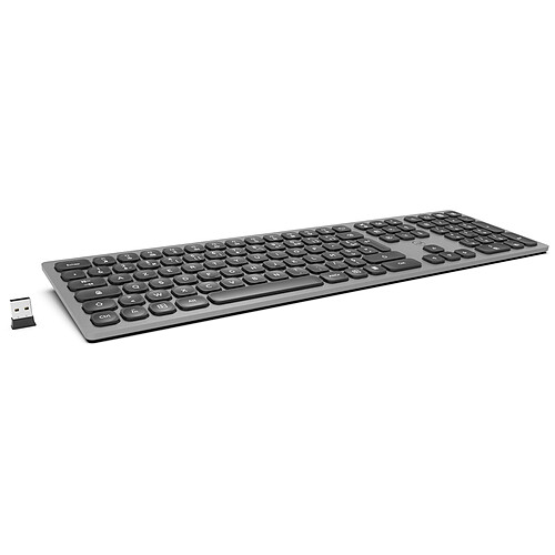 Mobility Lab Premium Wireless Slim Keyboard (Gris Foncé) pas cher