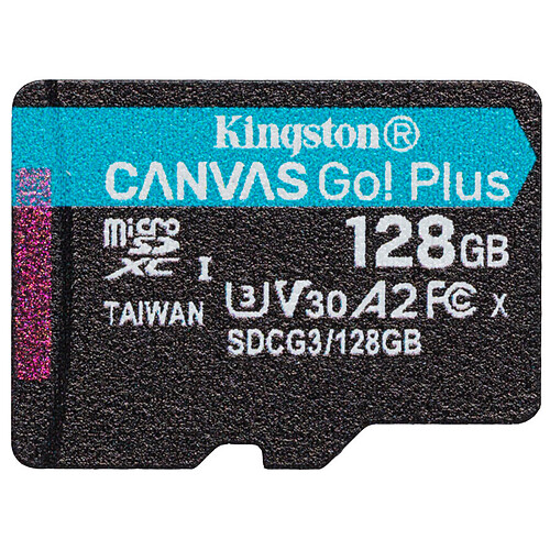 Kingston Canvas Go! Plus SDCG3/128GB pas cher