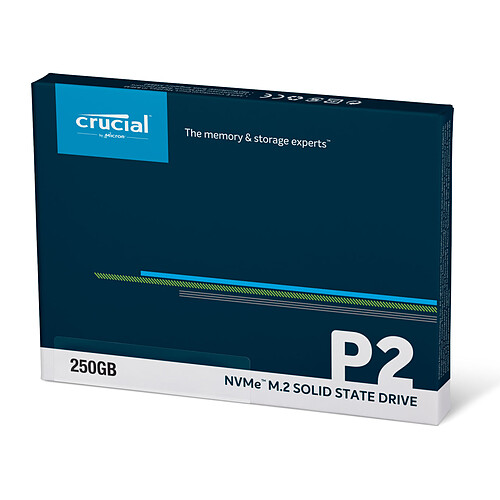 Crucial P2 M.2 PCIe NVMe 250 Go pas cher