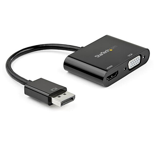 StarTech.com Câble Adaptateur DisplayPort vers HDMI / VGA Multiport pas cher