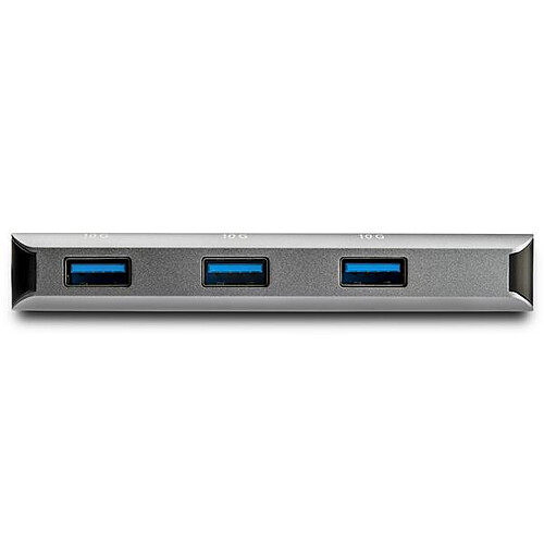 StarTech.com Hub USB-C à 3 ports USB (2 x USB type A + 1 x USB type C) et lecteur de carte SD pas cher